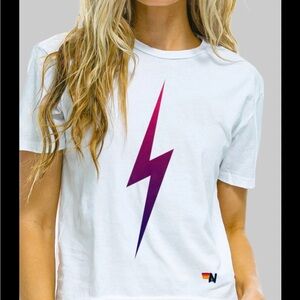 Aviator Nation Lighting Bolt Tee